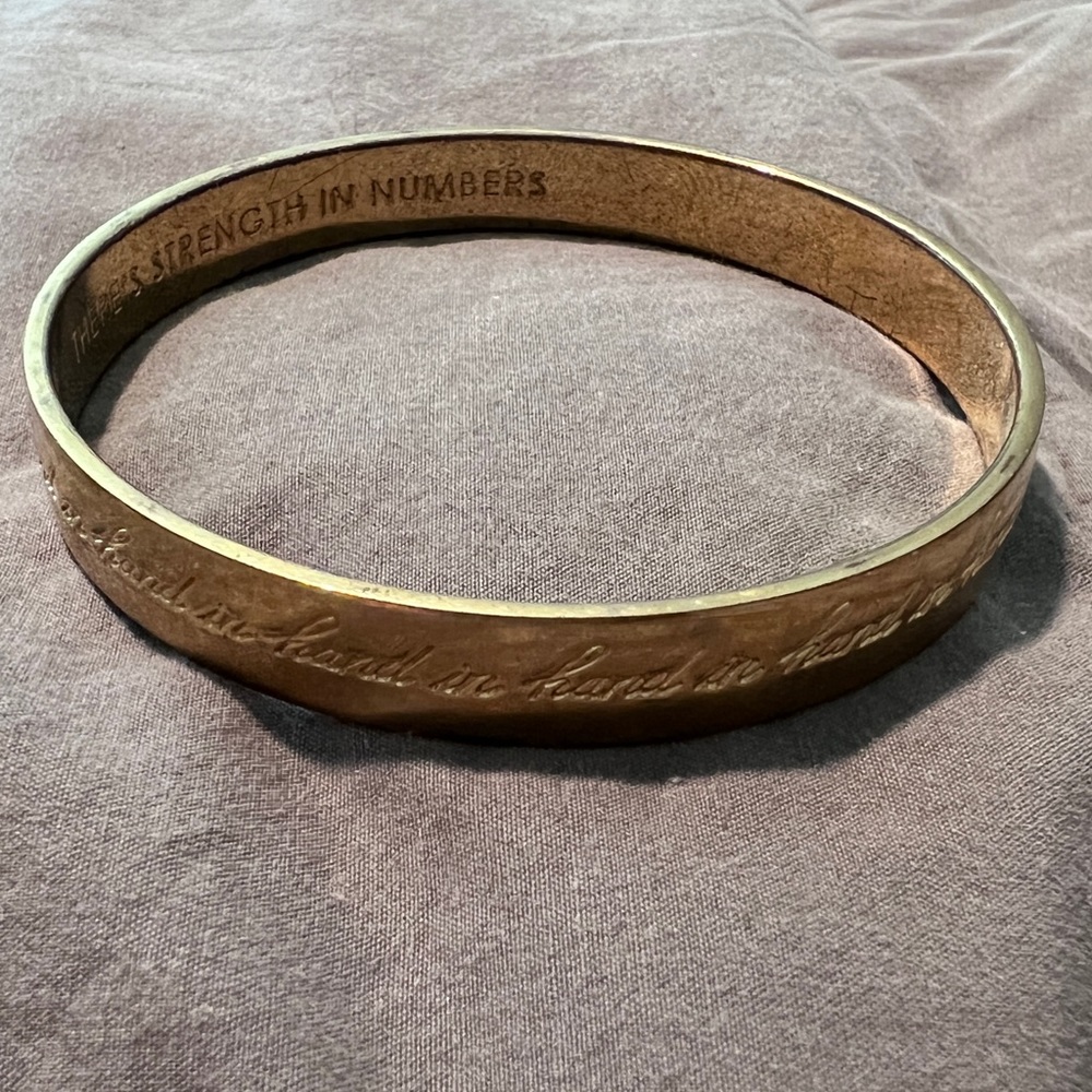 Kate Spade “hand in hand” bracelet